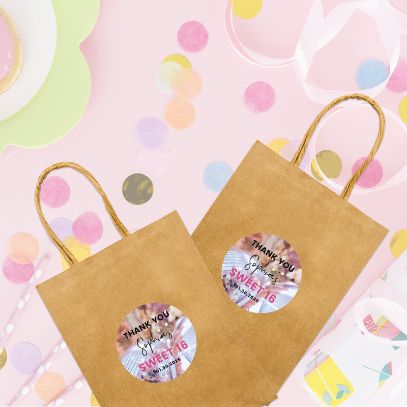 Paper Birthday Thank You Cards