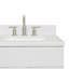 Meuble-lavabo sur pied simple 42 po avec plateau en quartz Hamlet-94003820-94003821