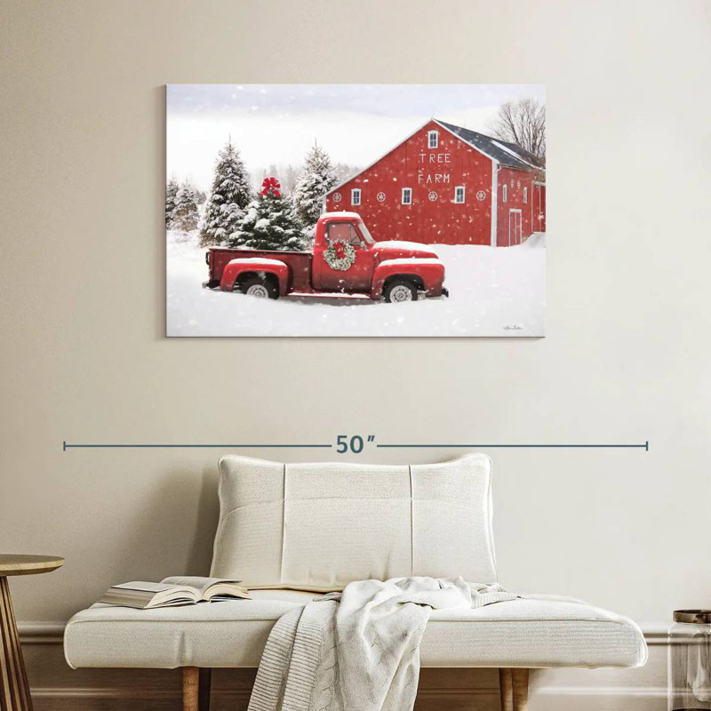 Elton Tree Farm, 26" H x 39" W
