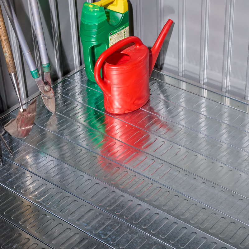 Rowlinson Metal Flooring Kit, 2.10" H x 202.20" W x 73.90" D