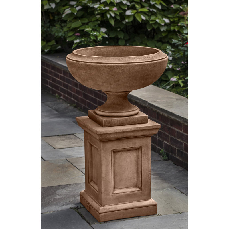 Jensen Handmade Planter, Brownstone