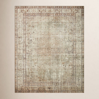 Loloi Margot Antique/Sage Area Rug feat. CloudPile