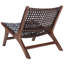 Chaise d'appoint en cuir Denman-858197323