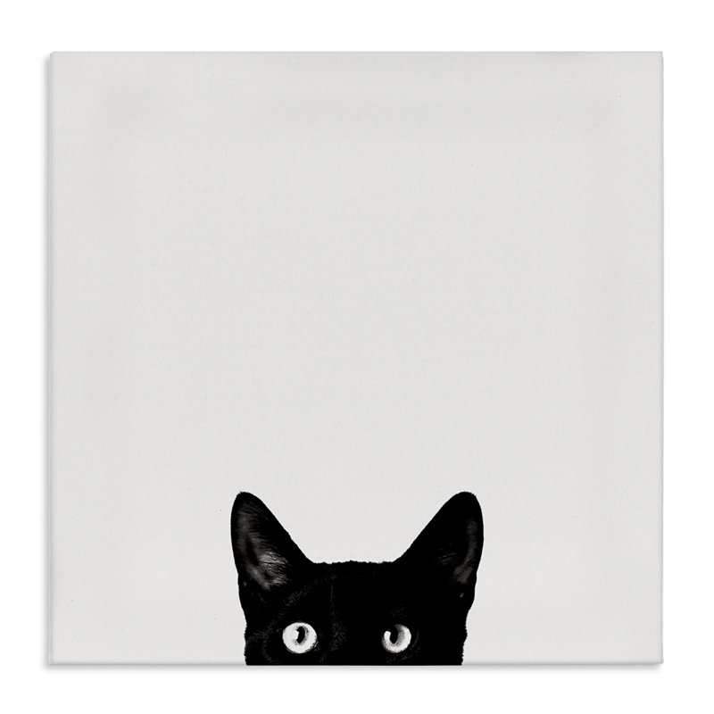 Minimal monochrome noir furtivement par Jon Bertelli, photographie, H 17 po x l 17 po