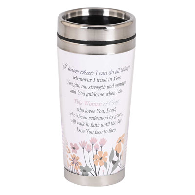 Dicksons Inc 16oz. Double Wall Insulated Stainless Steel Travel Mug