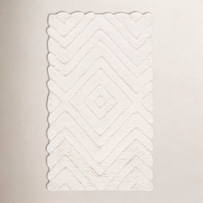 Dabria Hand-Woven Chevron Wool Rug