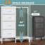Commode avec support suspendu