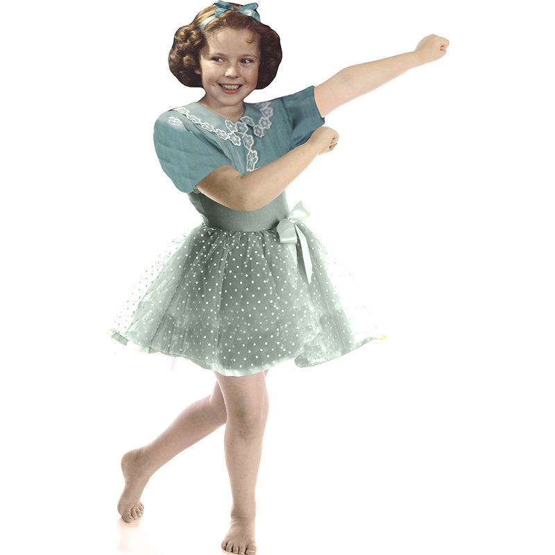 Shirley Temple en carton debout