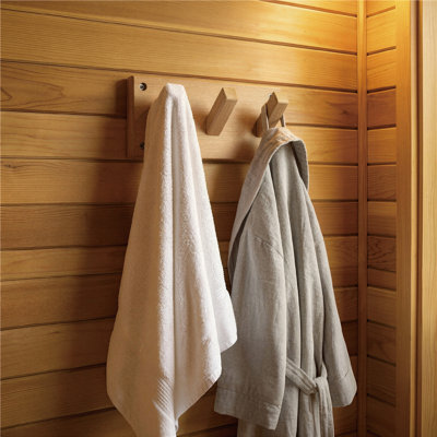 Jingliving Saunas wood Towel Rack