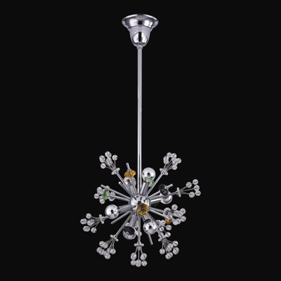 Luminaire suspendu Constellation Colorata 6 LT chrome / Constellation Colorata Allegri