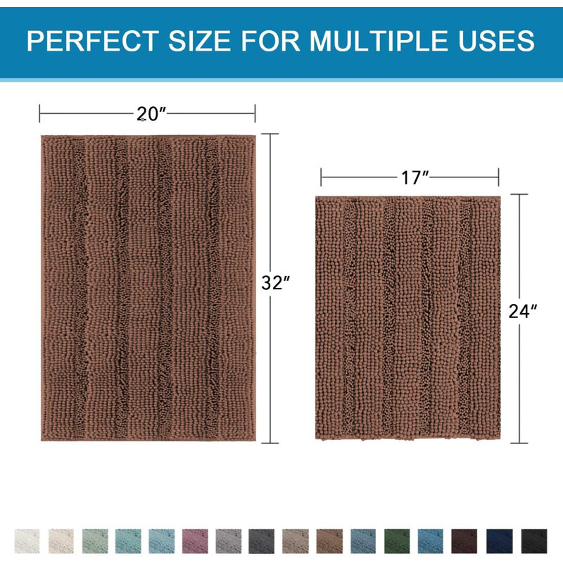 Tapis pour salle de bain Lekishia