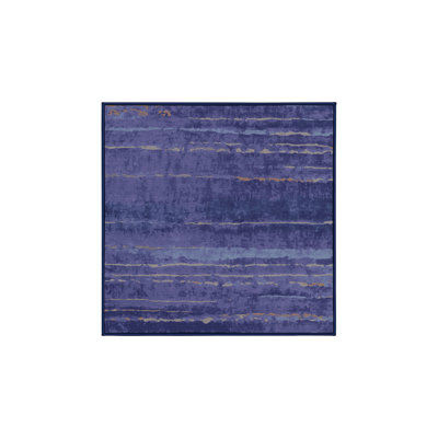 Machine Washable Purple Area Rug