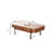 47.24"Ancient-style simple solid wood rectangular coffee table