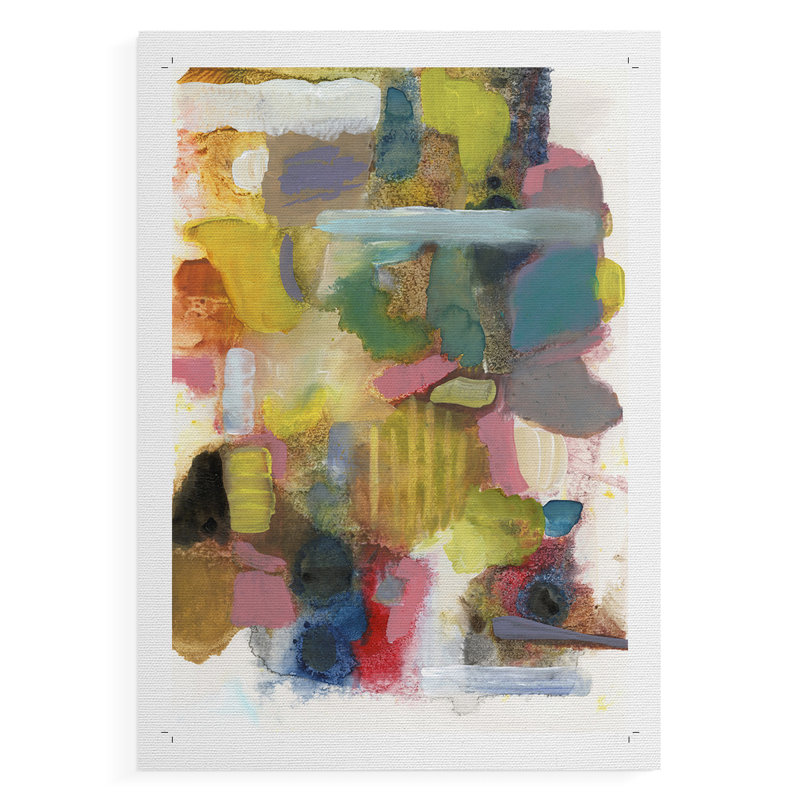 Everything at Once II -Canvas Print Only - NOT FRAMED, 27" H x 18" W