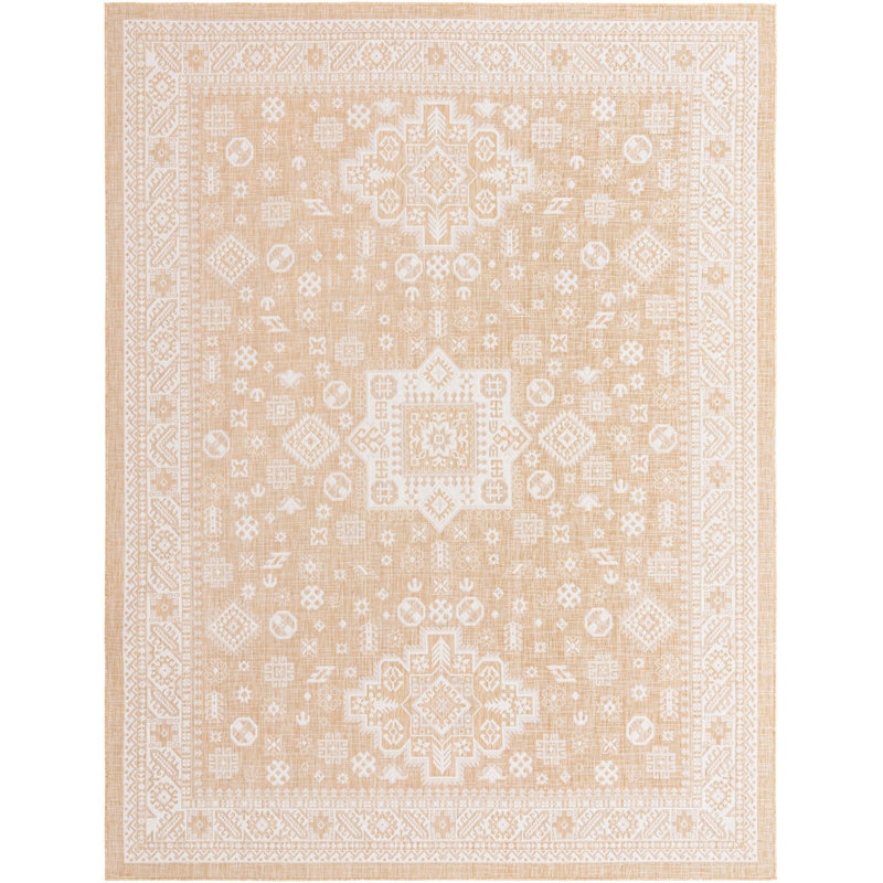 Outdoor Chand Rug Orange Color, Rectangle 10' x 13'