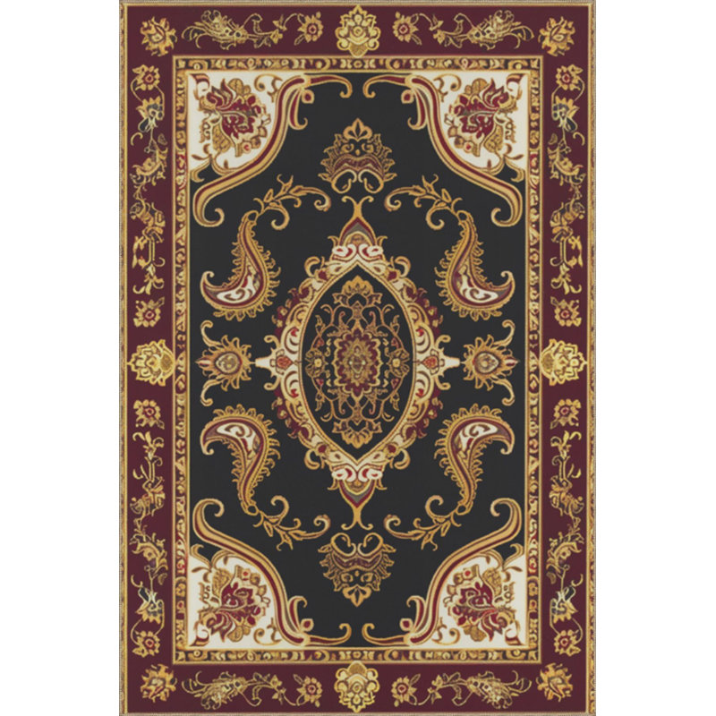 Tapis lavable à motif de tapis Prayer, Tapis de couloir 3 pi 3 po x 6 pi 7 po inclus