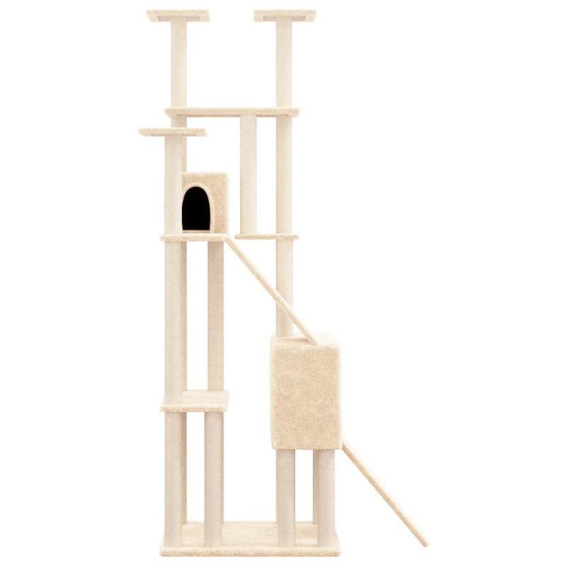 190cm Snell Cat Tree, Cream