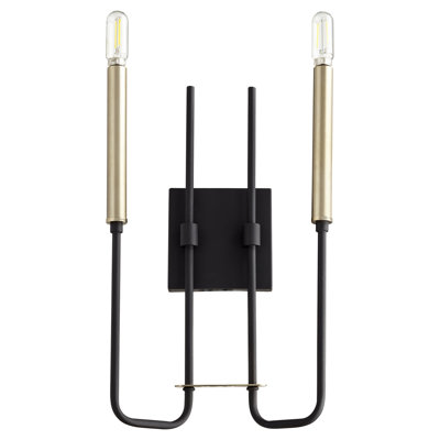 Maddeu Steel Candle Wall Light