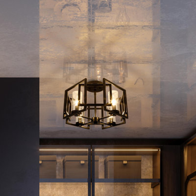 Newlin Glass Flush Mount
