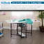 Table de couture pliable avec roulettes