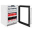 ZLINE Autograph 24" Touchstone Wine Cooler w/ White Glass Door & Black Handle