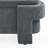 Chenille Upholstered Storage Bench