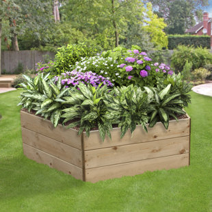 Pentagonal Raised Bed 45cm High, 90cm each side