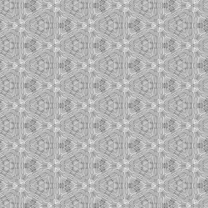 Abra Hex A 10' L x 24" W Wallpaper Roll, White/Gray/Black, Peel & Stick, Self-adhesive