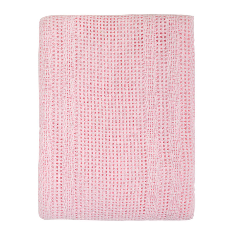 Munroe 3 - Piece Cot Bedding Set, Mint/Pink