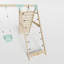 Mercia Tower With Slide & Swing & Baby Swing & Climbing Wall