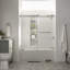 Porte de baignoire sans cadre avec l 58,469 po x H 59,937 po-97887827