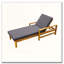 Chaise longue d'extérieur à dossier réglable en bois d'acacia-1207016513