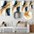 Abstract Wall Decor on Metal-934710866