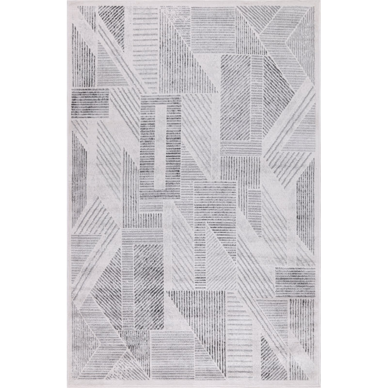 Low-Pile Auden Rug, Rectangle 6'5" x 9'5"