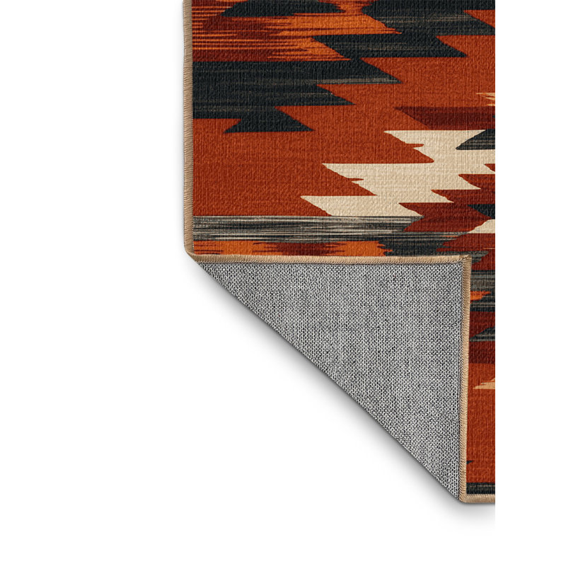  Tapis lavable Red Rock Canyon Southwestern, Rectangulaire 2 pi x 3 pi
