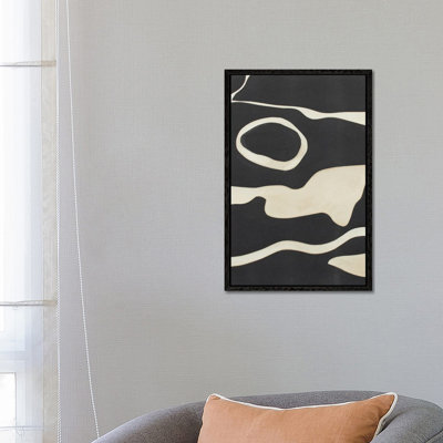 Tides in Sepia II 1 Piece Wall Art on Canvas
