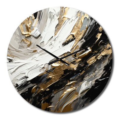 Horloge murale en métal exquise Darling