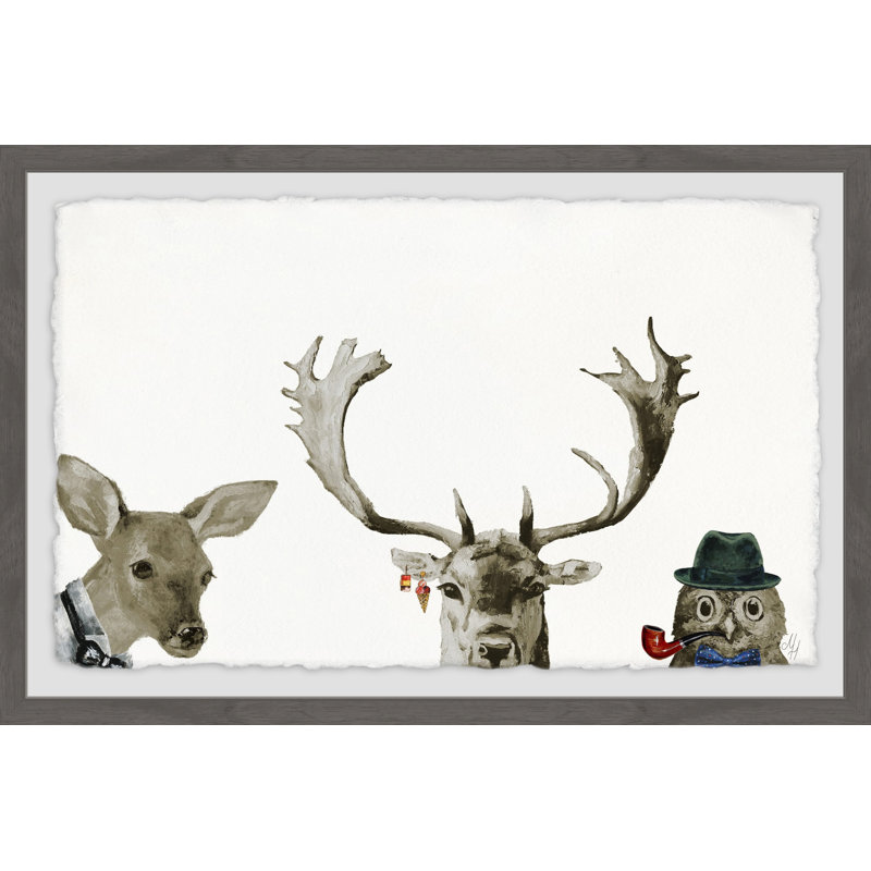 Kinsman «Ready for the Party», reproduction encadrée, H 24 po x l 36 po x P 1,5 po
