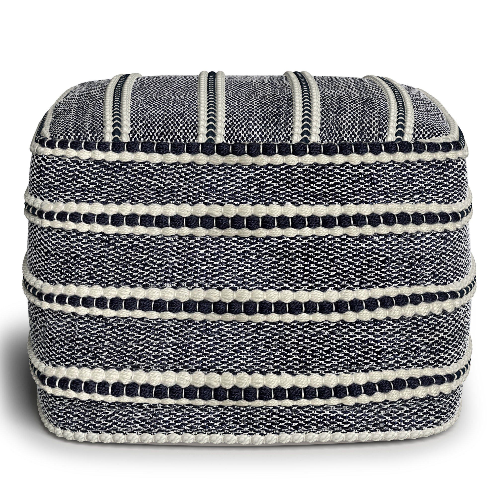 Dakota Fields Nekoosa Upholstered Pouf & Reviews | Wayfair