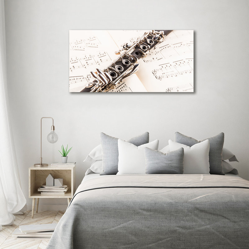 Clarinet - No Frame Print on Canvas