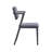 Cargo Gray Fabric & Gunmetal Finish Office Chair-1751349851