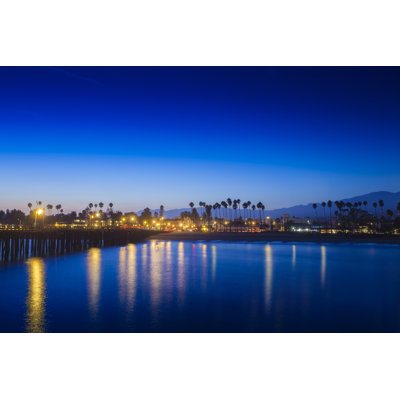 Santa Barbara View by LPETTET - No Frame Print on Canvas