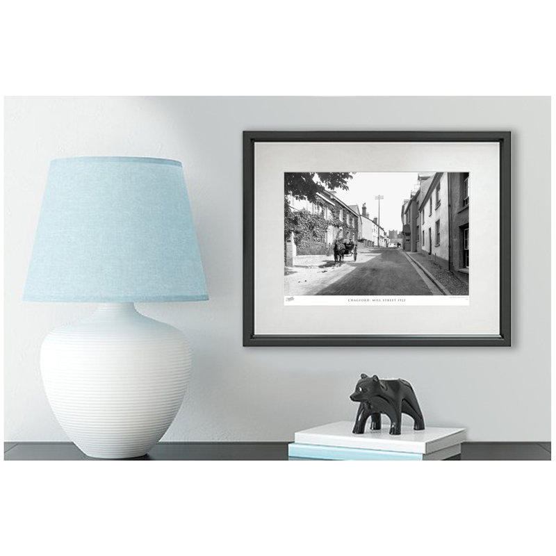 Chagford, Mill Street 1922 - Single Picture Frame Print, 45cm H x 60cm W x 2.3cm D