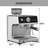 Kenmore Elite Espresso Machine - Semi Automatic Coffee Maker with Auto Tamper