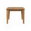 Table basse d'extérieur en bois d'acacia