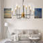 Lustre moderne de style bougie 28,7 po