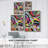 Bold Shape Shift II Framed Print - Solid Wood-1937079401