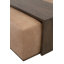 Table basse rembourrée Letisia Dovetail