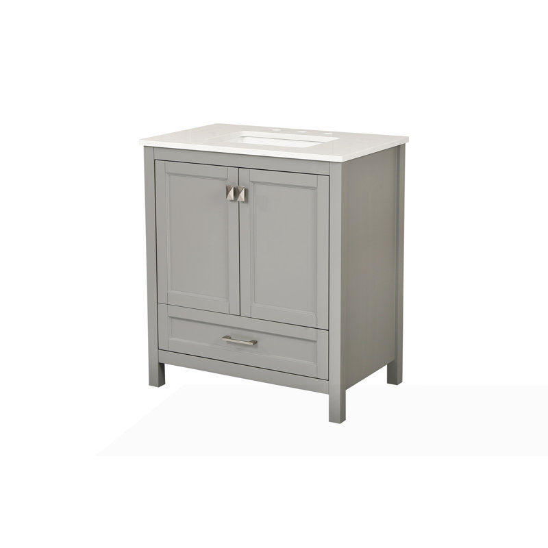 Meuble-lavabo autoportant de 30 po avec lavabo