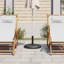 28.45kg Plastic And Concrete Umbrella Base-118029677